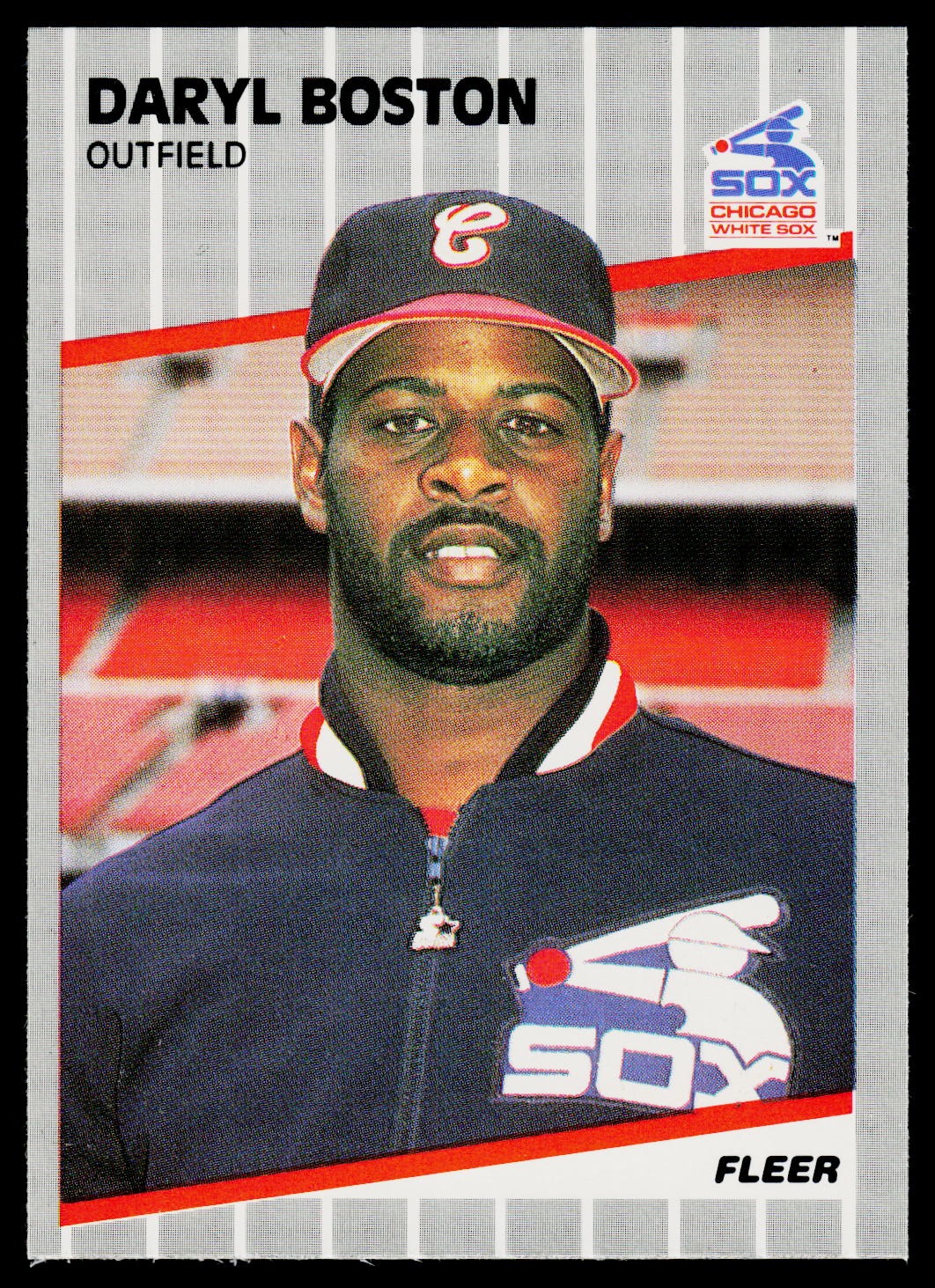 1989 Fleer #492 Daryl Boston