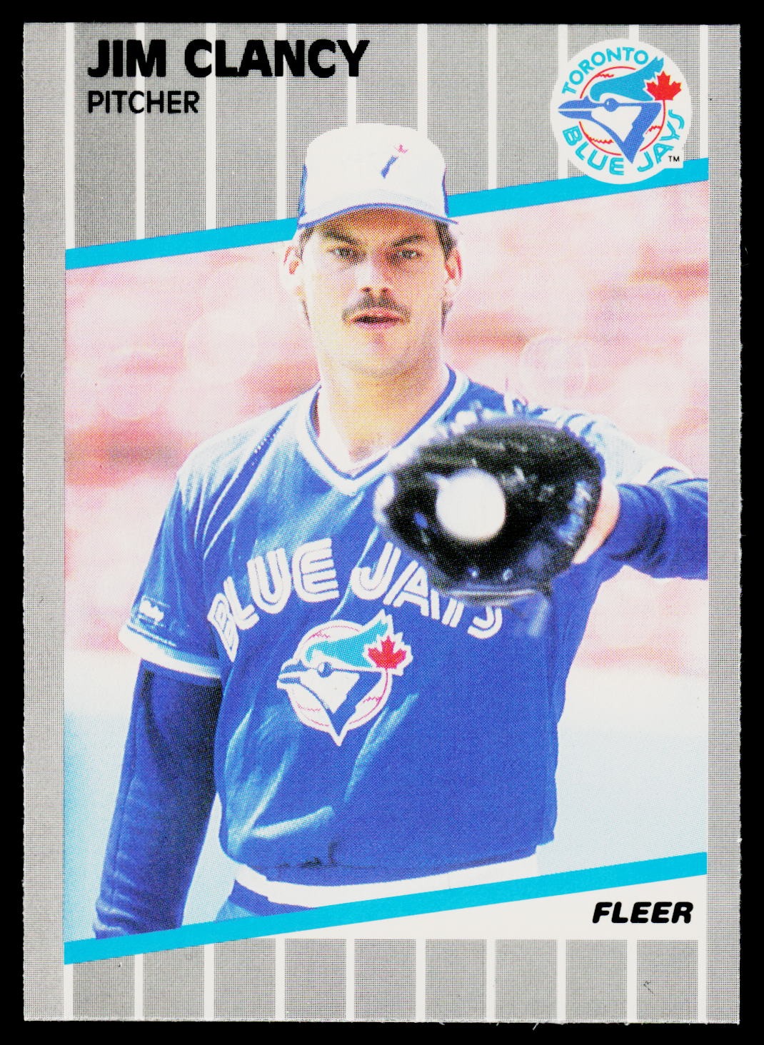 1989 Fleer #229 Jim Clancy