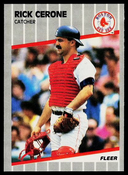 1989 Fleer #84 Rick Cerone