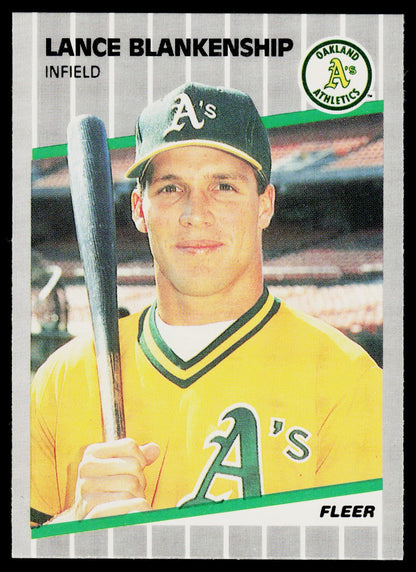 1989 Fleer #2 Lance Blankenship
