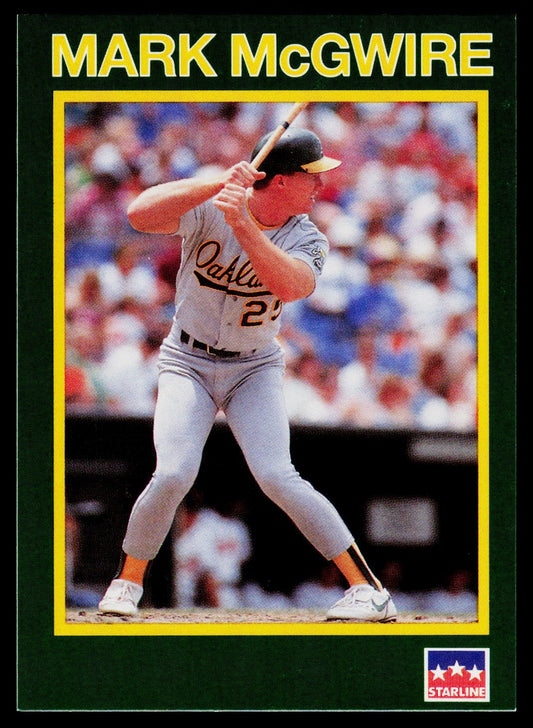 1990 Starline Long John Silver #9 Mark McGwire