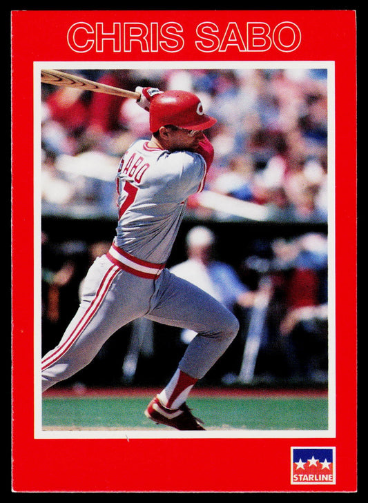 1990 Starline Long John Silver #20 Chris Sabo