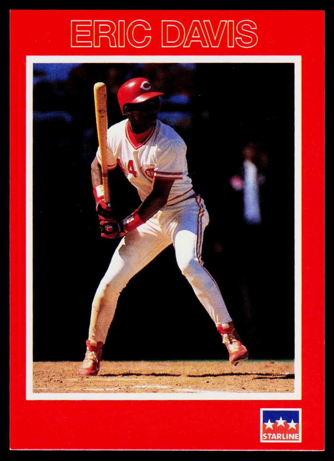 1990 Starline Long John Silver #3 Eric Davis