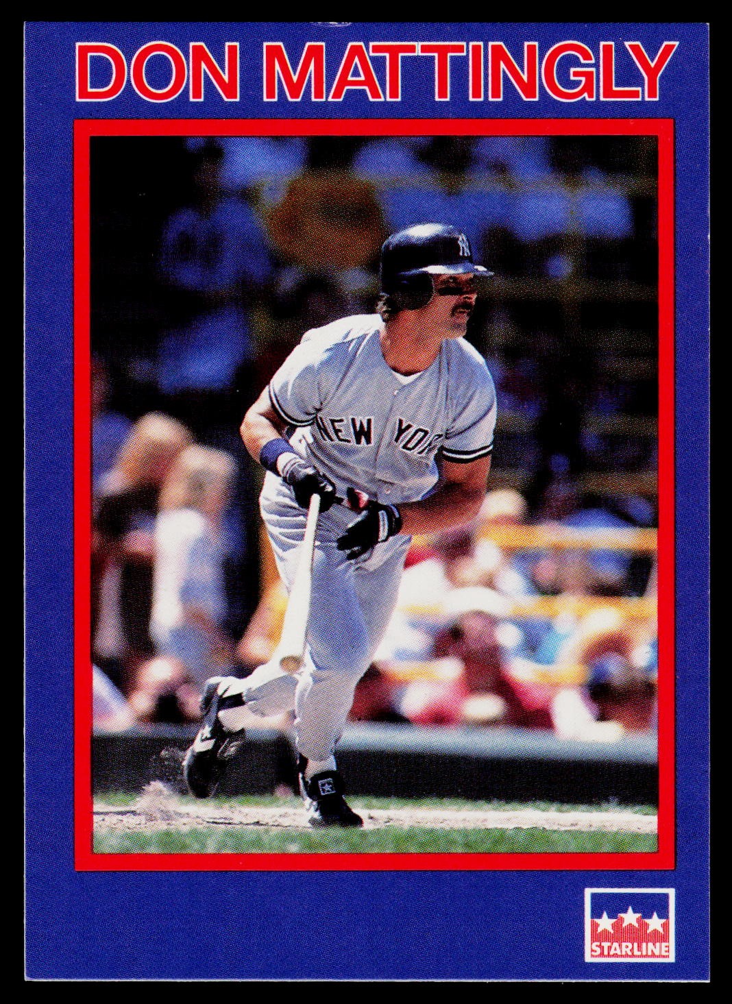 1990 Starline Long John Silver #1 Don Mattingly