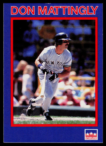 1990 Starline Long John Silver #1 Don Mattingly