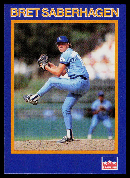 1990 Starline Long John Silver #19 Bret Saberhagen