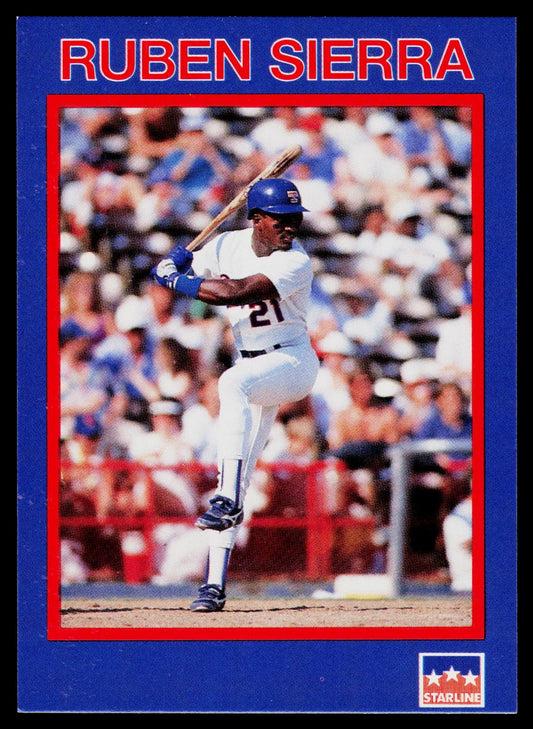 1990 Starline Long John Silver #8 Ruben Sierra