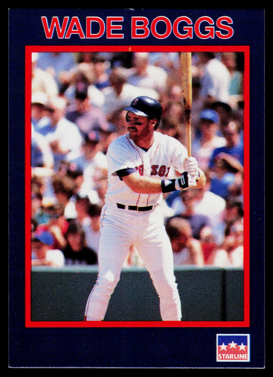 1990 Starline Long John Silver #6 Wade Boggs