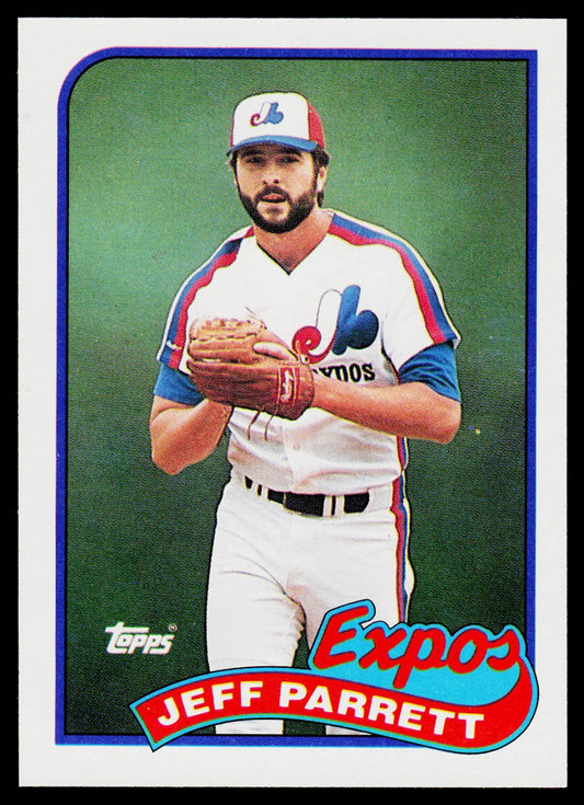 1989 Topps #176 Jeff Parrett