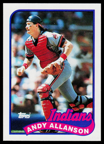 1989 Topps #283 Andy Allanson