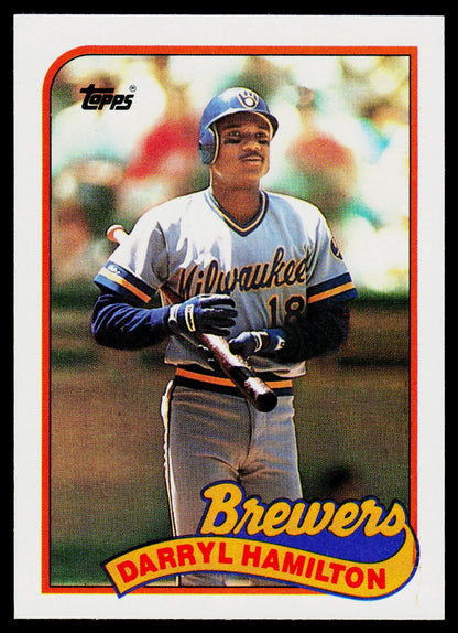 1989 Topps #88 Darryl Hamilton