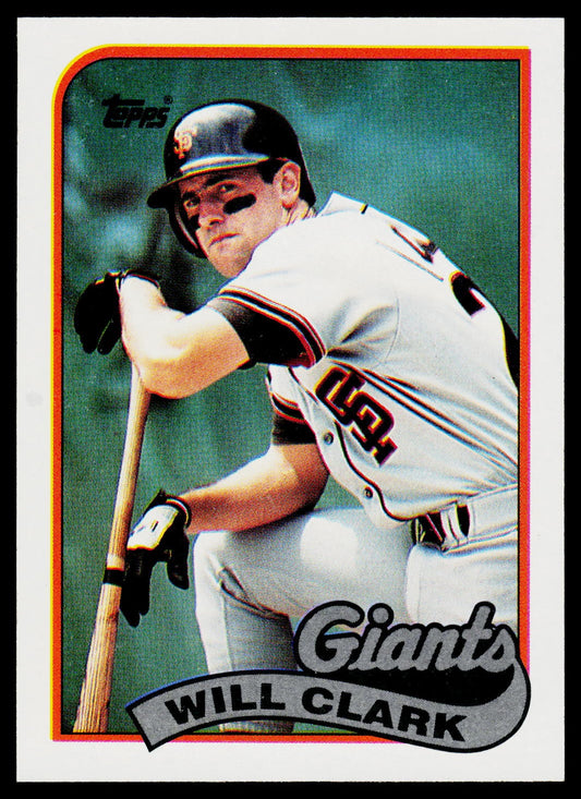 1989 Topps #660 Will Clark