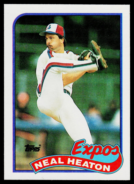 1989 Topps #197 Neal Heaton