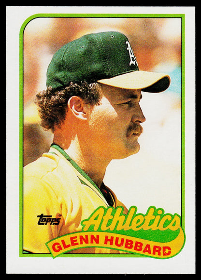 1989 Topps #237 Glenn Hubbard