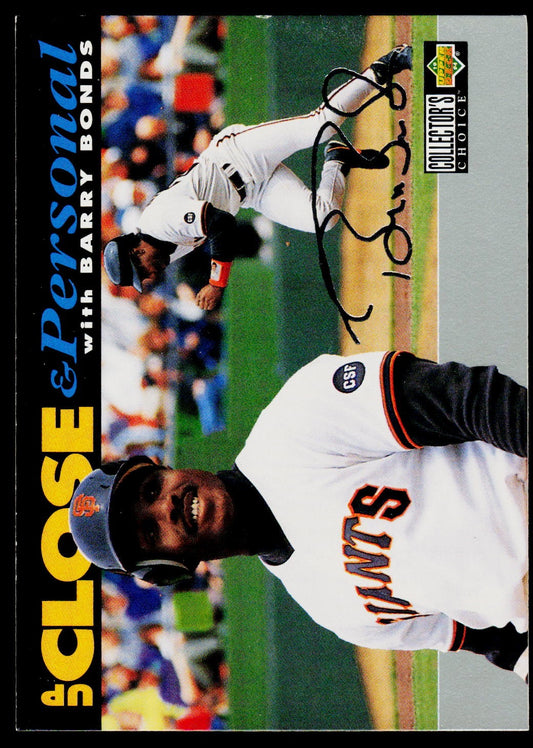 1994 Collector's Choice #632 Barry Bonds Silver Signature