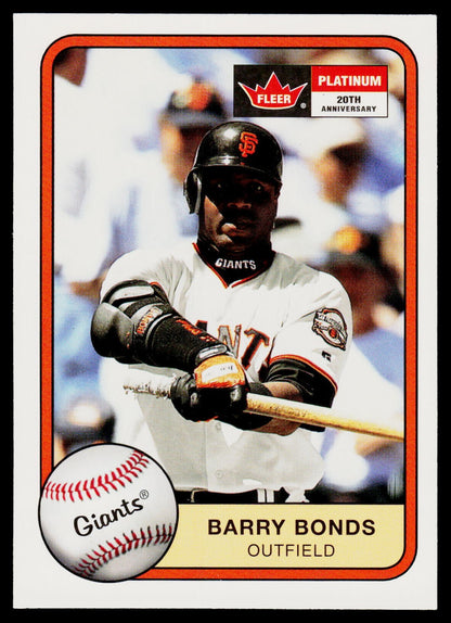 2001 Fleer Platinum #109 Barry Bonds