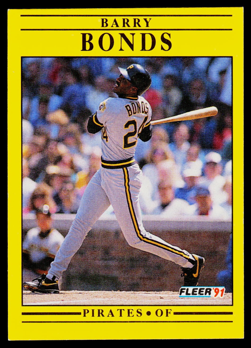1991 Fleer #33 Barry Bonds