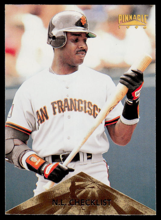 1996 Pinnacle #199 National League Checklist