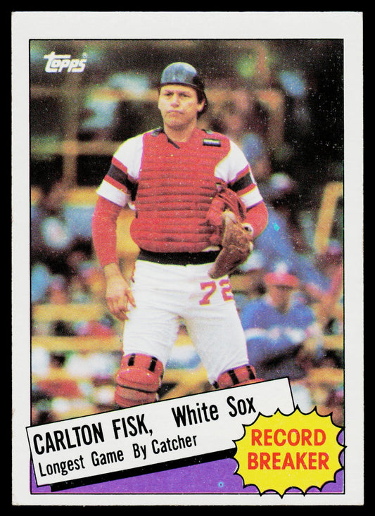 1985 Topps #1 Carlton Fisk