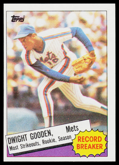 1985 Topps #3 Dwight Gooden