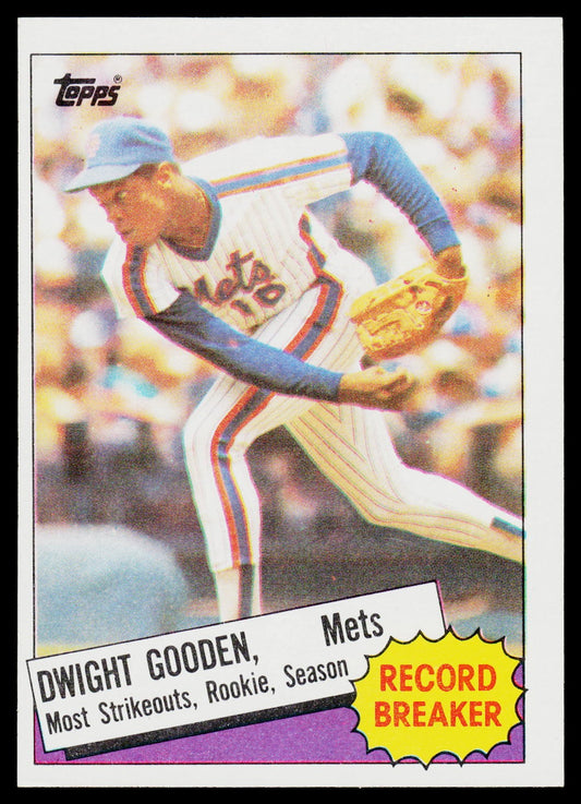 1985 Topps #3 Dwight Gooden