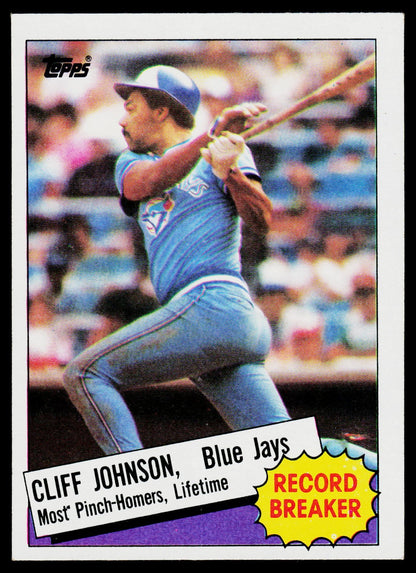 1985 Topps #4 Cliff Johnson