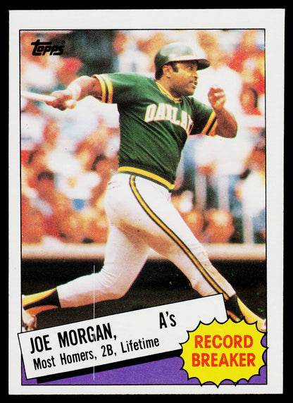 1985 Topps #5 Joe Morgan