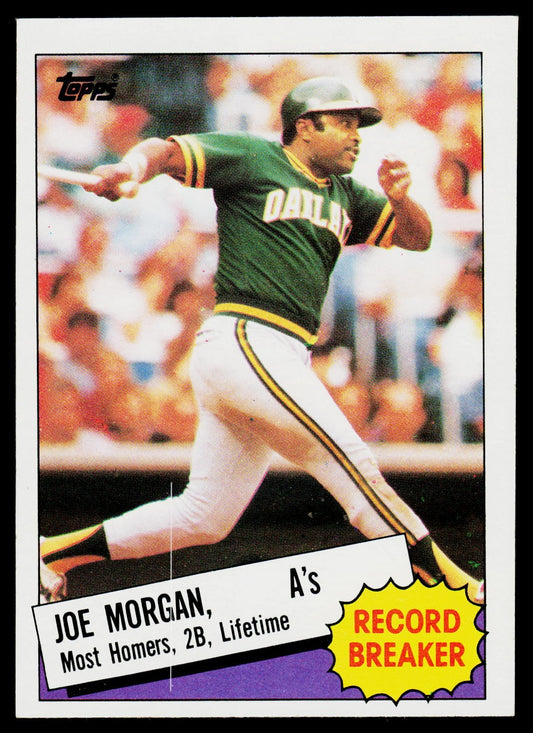 1985 Topps #5 Joe Morgan