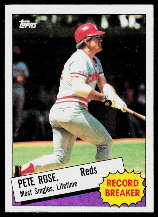 1985 Topps #6 Pete Rose