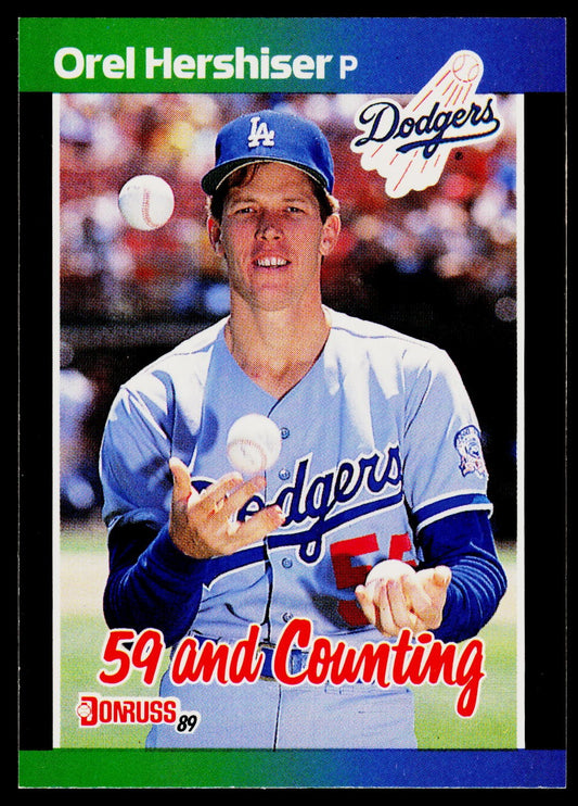 1989 Donruss #648 Orel Hershiser