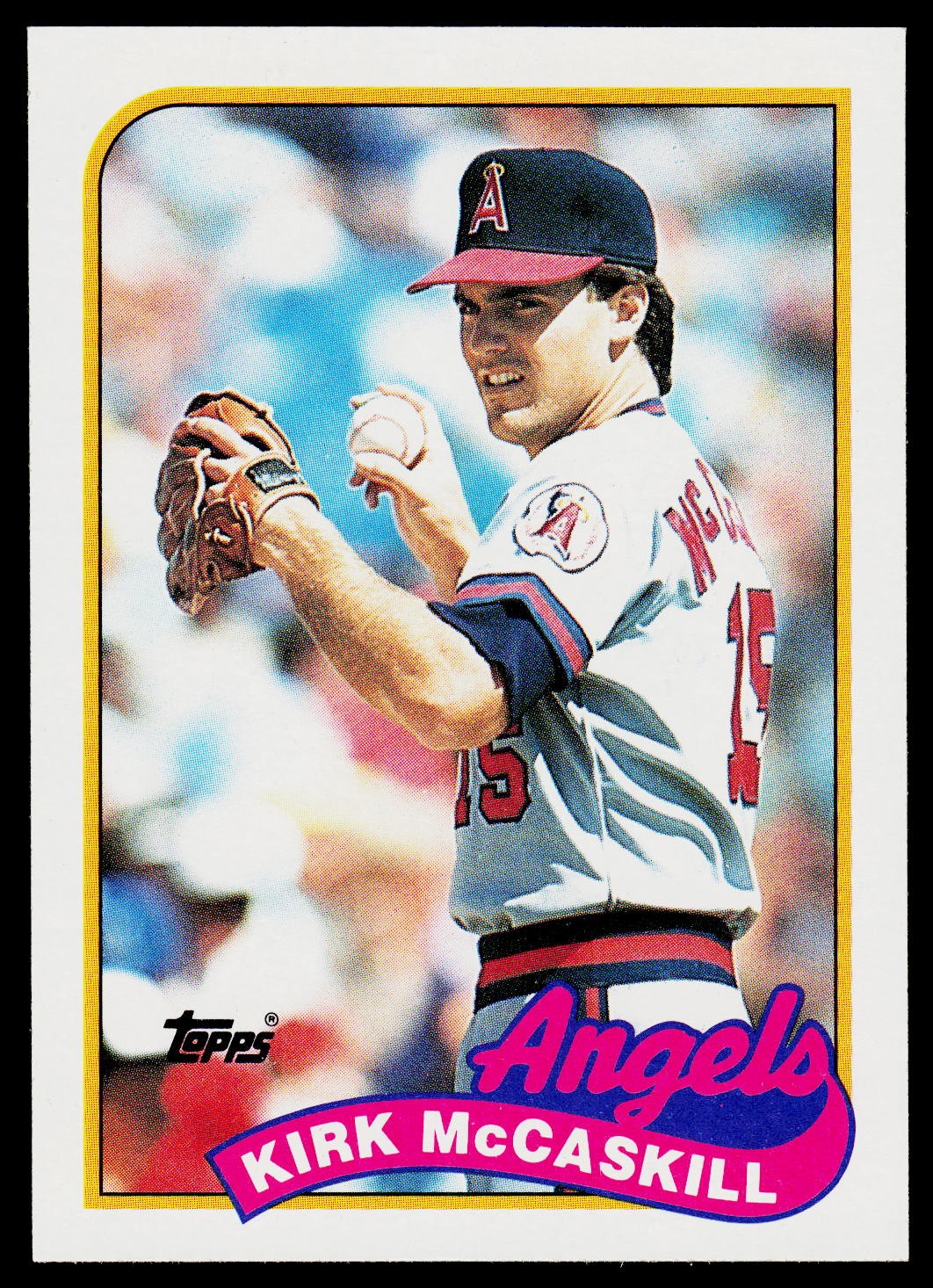 1989 Topps #421 Kirk McCaskill