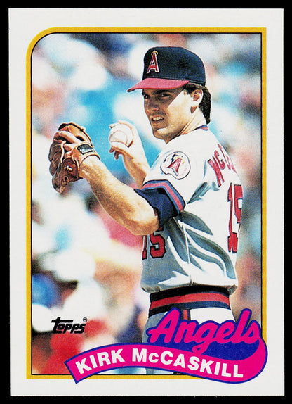 1989 Topps #421 Kirk McCaskill