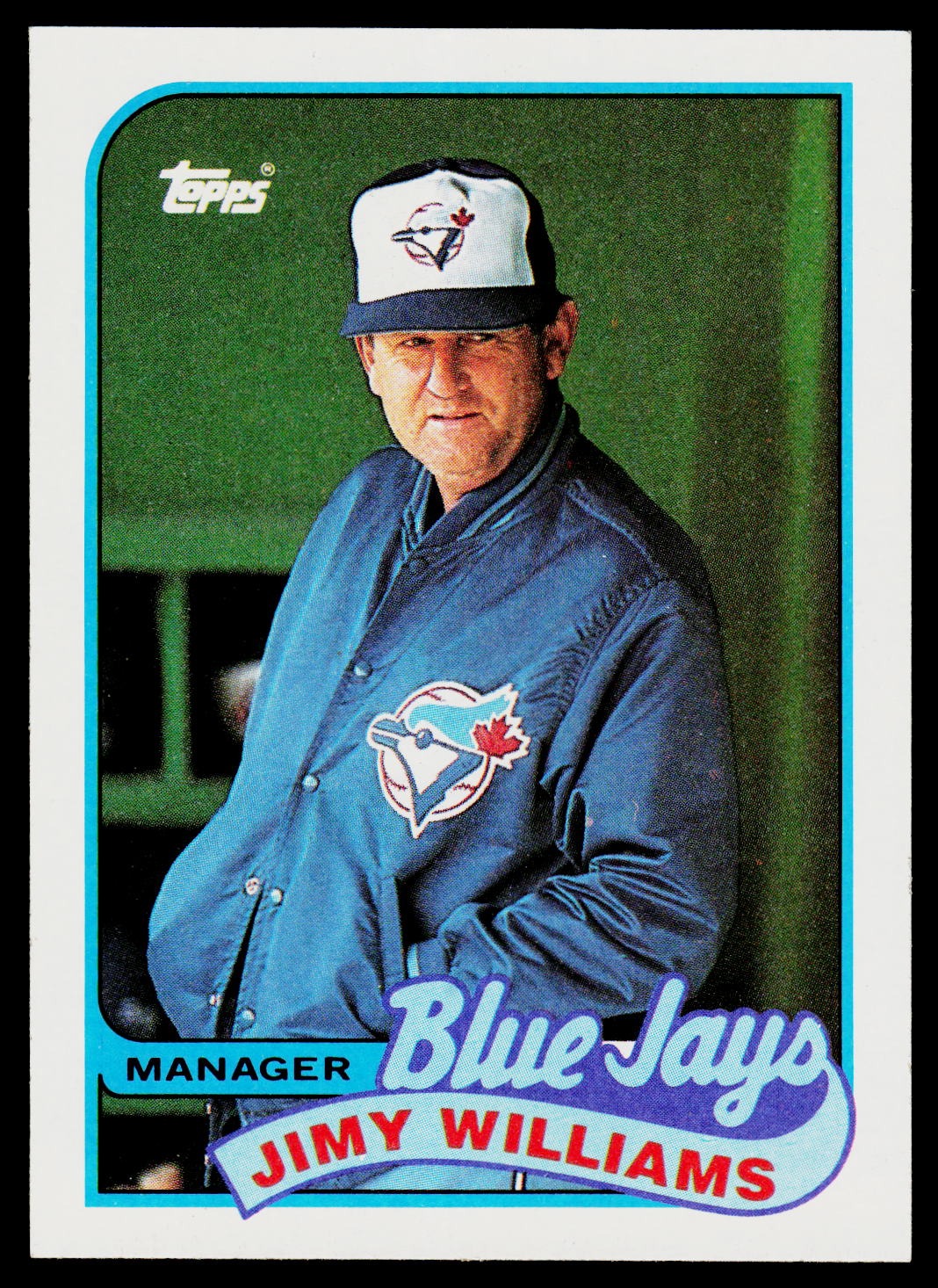 1989 Topps #594 Jimy Williams