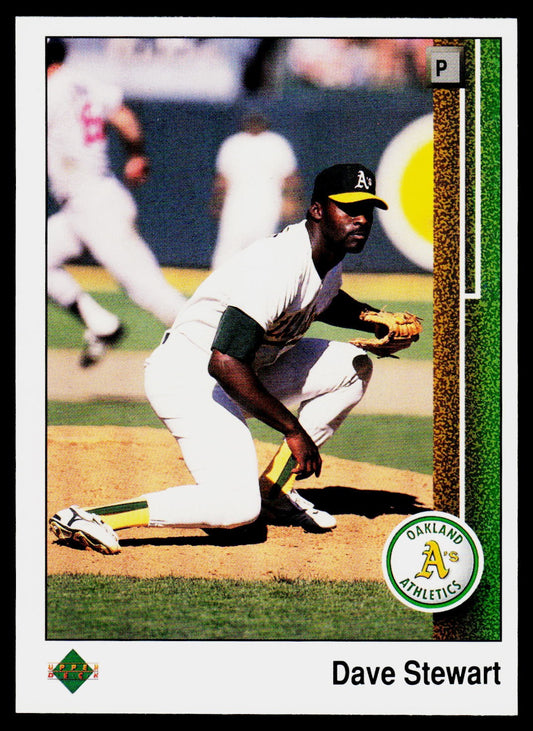 1989 Upper Deck #185 Dave Stewart