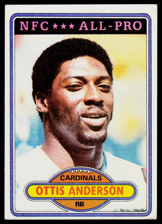 1980 Topps #170 Ottis Anderson