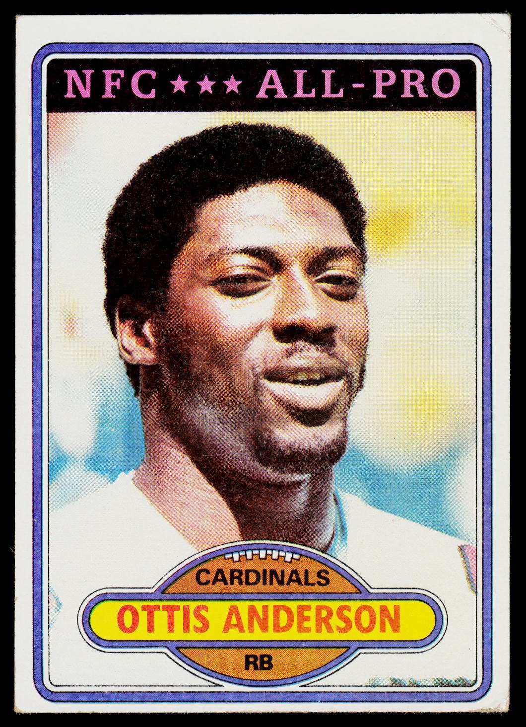 1980 Topps #170 Ottis Anderson