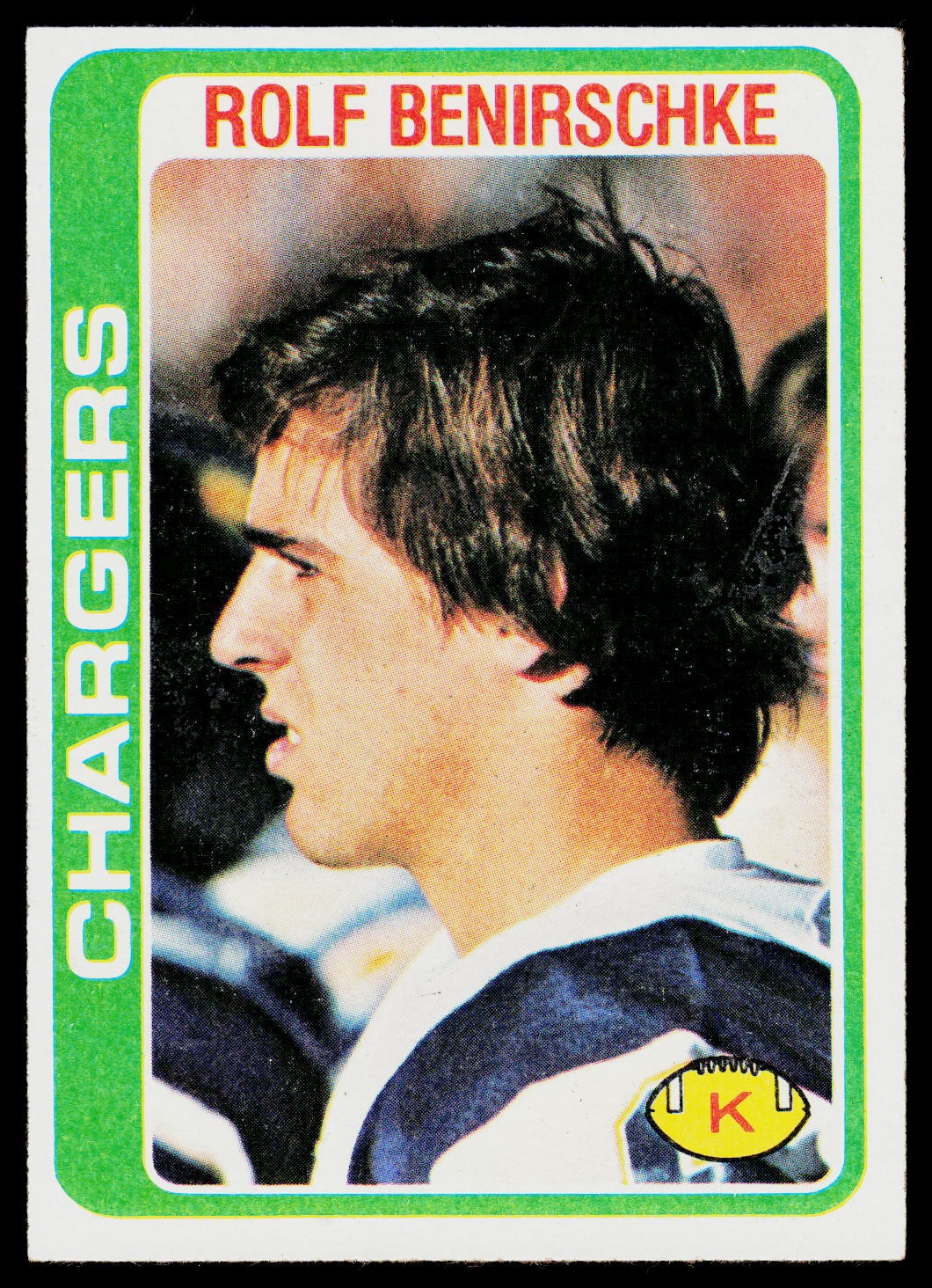 1978 Topps #122 Rolf Benirschke
