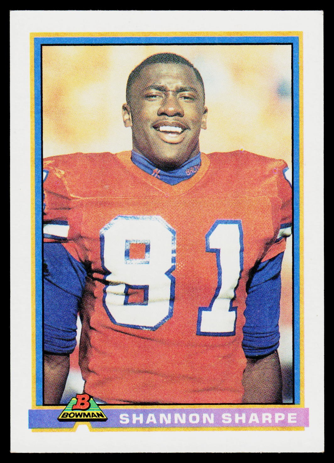 1991 Bowman #131 Shannon Sharpe
