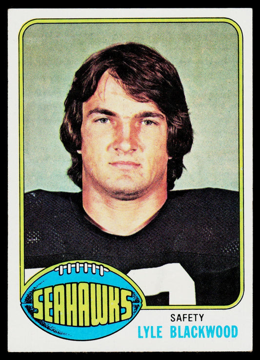 1976 Topps #347 Lyle Blackwood