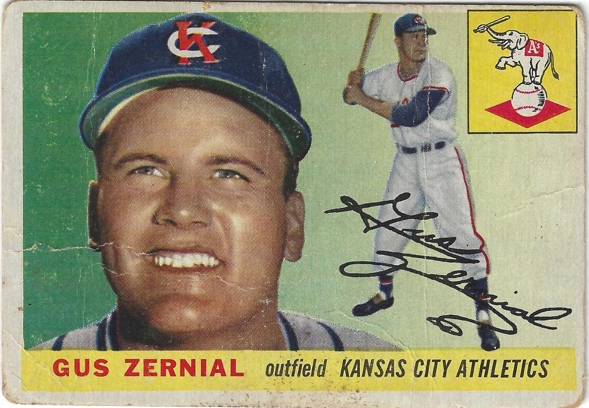 1955 Topps #110 Gus Zernial