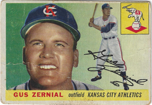 1955 Topps #110 Gus Zernial