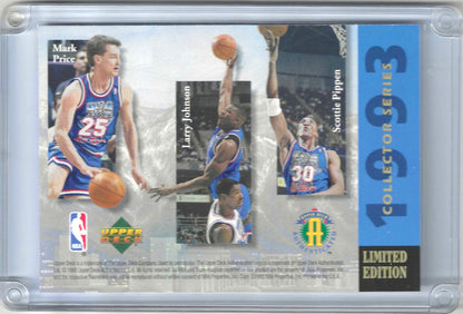 1993 Upper Deck Authenticated Collector Series Jumbo #NNO NBA East All-Stars