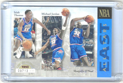 1993 Upper Deck Authenticated Collector Series Jumbo #NNO NBA East All-Stars