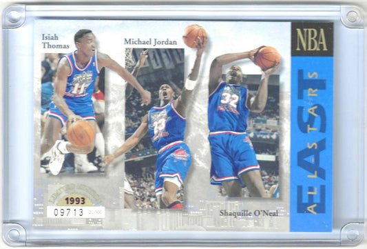 1993 Upper Deck Authenticated Collector Series Jumbo #NNO NBA East All-Stars