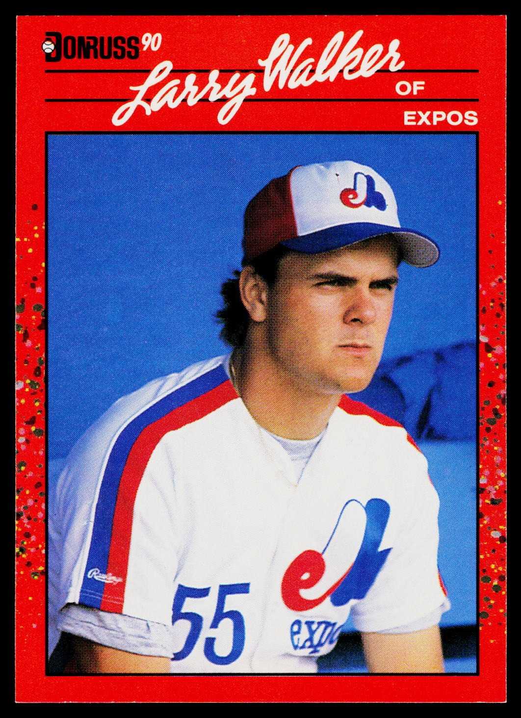 1990 Donruss #578 Larry Walker