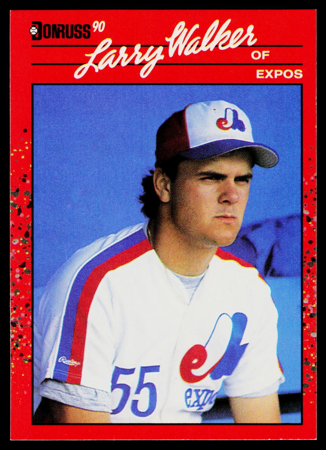 1990 Donruss #578 Larry Walker