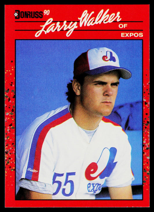 1990 Donruss #578 Larry Walker