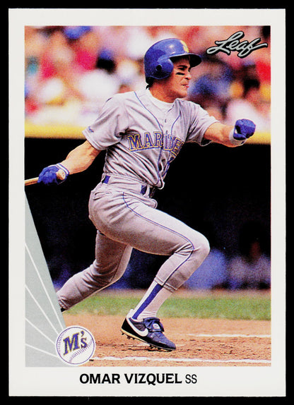 1990 Leaf #88 Omar Vizquel