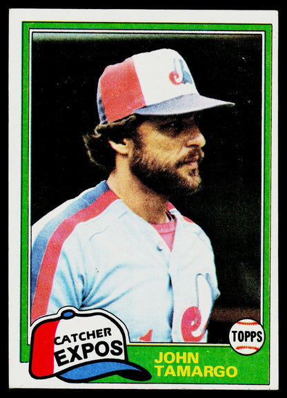 1981 Topps #519 John Tamargo