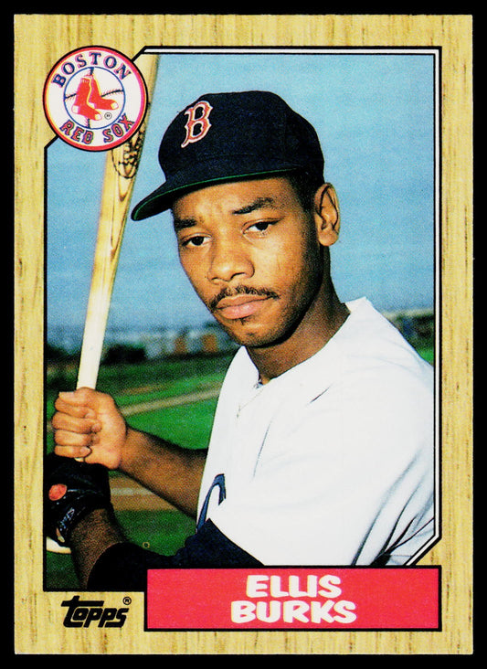 1987 Topps Traded #14T Ellis Burks